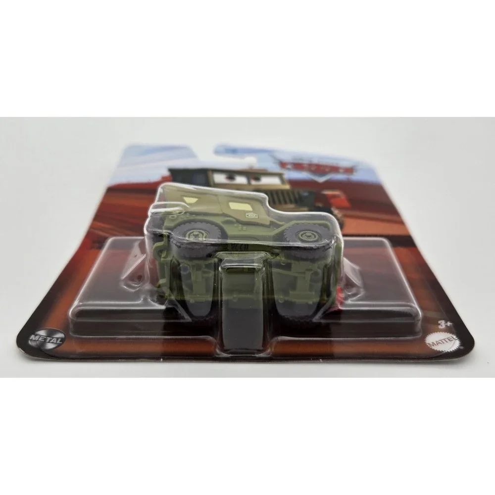 Disney Pixar Cars Pit‎ Crew Sarge Die-Cast Metal 1:55 Scale Toy Vehicle New